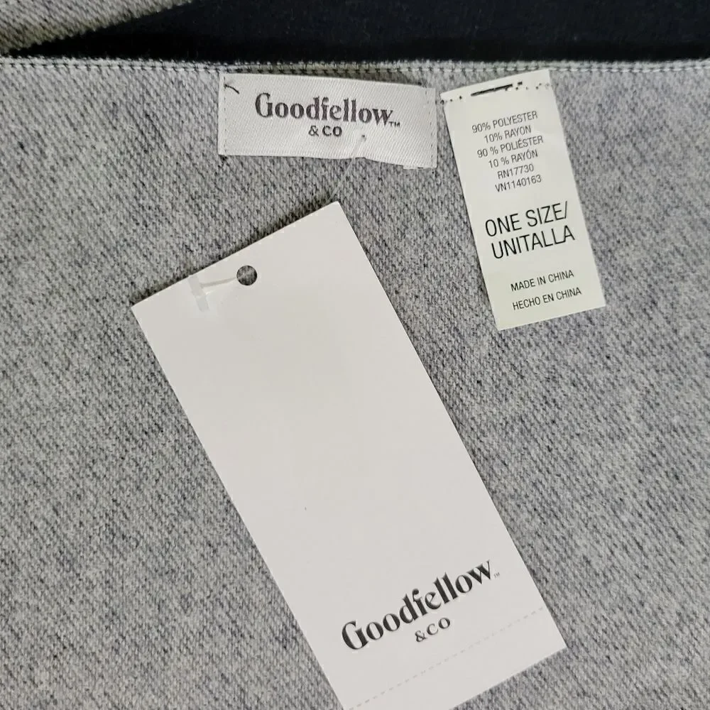 Goodfellow & Co. Men's Navy Reversible Scarf